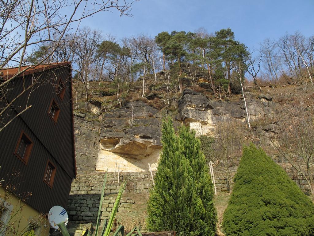 Hertigswalde Ferienhaus Am Urzeitpark Sebnitz מראה חיצוני תמונה