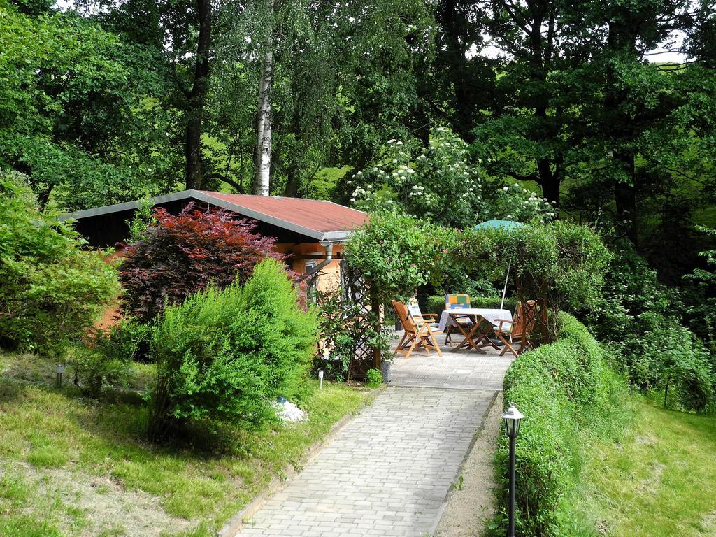 Hertigswalde Ferienhaus Am Urzeitpark Sebnitz מראה חיצוני תמונה