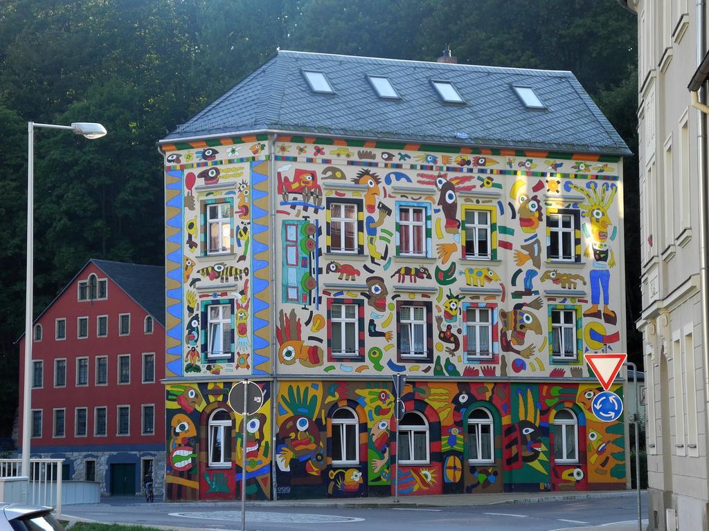 Hertigswalde Ferienhaus Am Urzeitpark Sebnitz מראה חיצוני תמונה